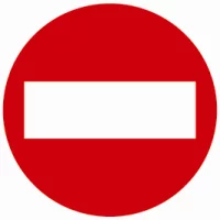 Indicator rutier Accesul interzis