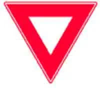 Indicator rutier Cedează trecerea