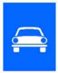 Indicator rutier Drum pentru autovehicule