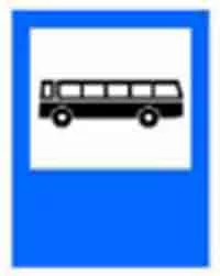 Indicator rutier Statie de autobuz
