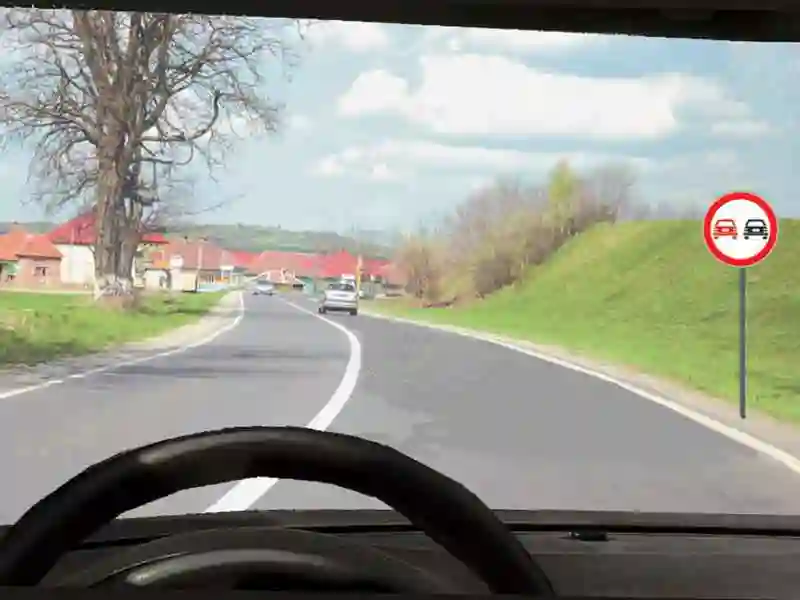 Ce vehicule aveți permisiunea de a depăși în situația dată?