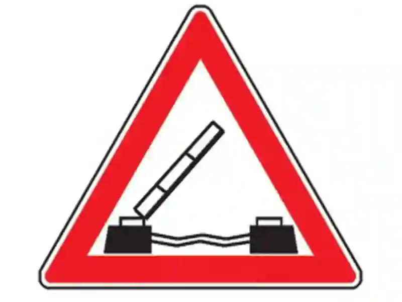 Indicatorul alăturat te atenționează că: